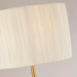 Raffia Floor Lamp - White & Gold 11 Raffia Floor Lamp - White & Gold -Chic Lighting Store 13525826 1034956834965859