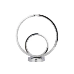 Sasha LED Table Lamp - Chrome & Crystal -Chic Lighting Store 13525836 4035042075180334