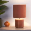 Phoebe Ceramic Table Lamp - Rust 1 Phoebe Ceramic Table Lamp - Rust -Chic Lighting Store 13525839 7645020301272944