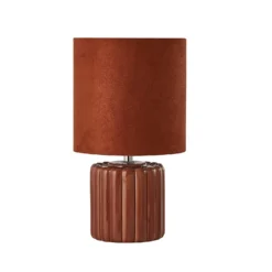 Phoebe Ceramic Table Lamp - Rust 9 Phoebe Ceramic Table Lamp - Rust -Chic Lighting Store 13525839 8464962282341481