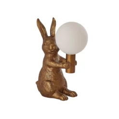 Rabbit Table Lamp - Gold & Glass 11 Rabbit Table Lamp - Gold & Glass -Chic Lighting Store 13528281 1454956834744003