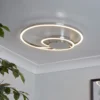 Sasha LED Flush Ceiling Light - Light Chrome 1 Sasha LED Flush Ceiling Light - Light Chrome -Chic Lighting Store 13528469 1154976242419819