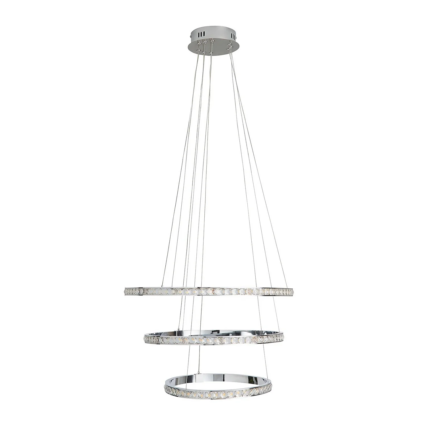 Napier LED 3 Tier Pendant Ceiling Light 5 Napier LED 3 Tier Pendant Ceiling Light - Image 3