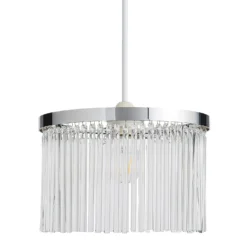 Highgate Easy Fit Shade - Chrome 9 Highgate Easy Fit Shade - Chrome -Chic Lighting Store 13529593 2124945396824639
