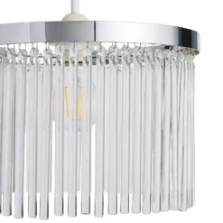 Highgate Easy Fit Shade - Chrome 10 Highgate Easy Fit Shade - Chrome -Chic Lighting Store 13529593 9304945396892310