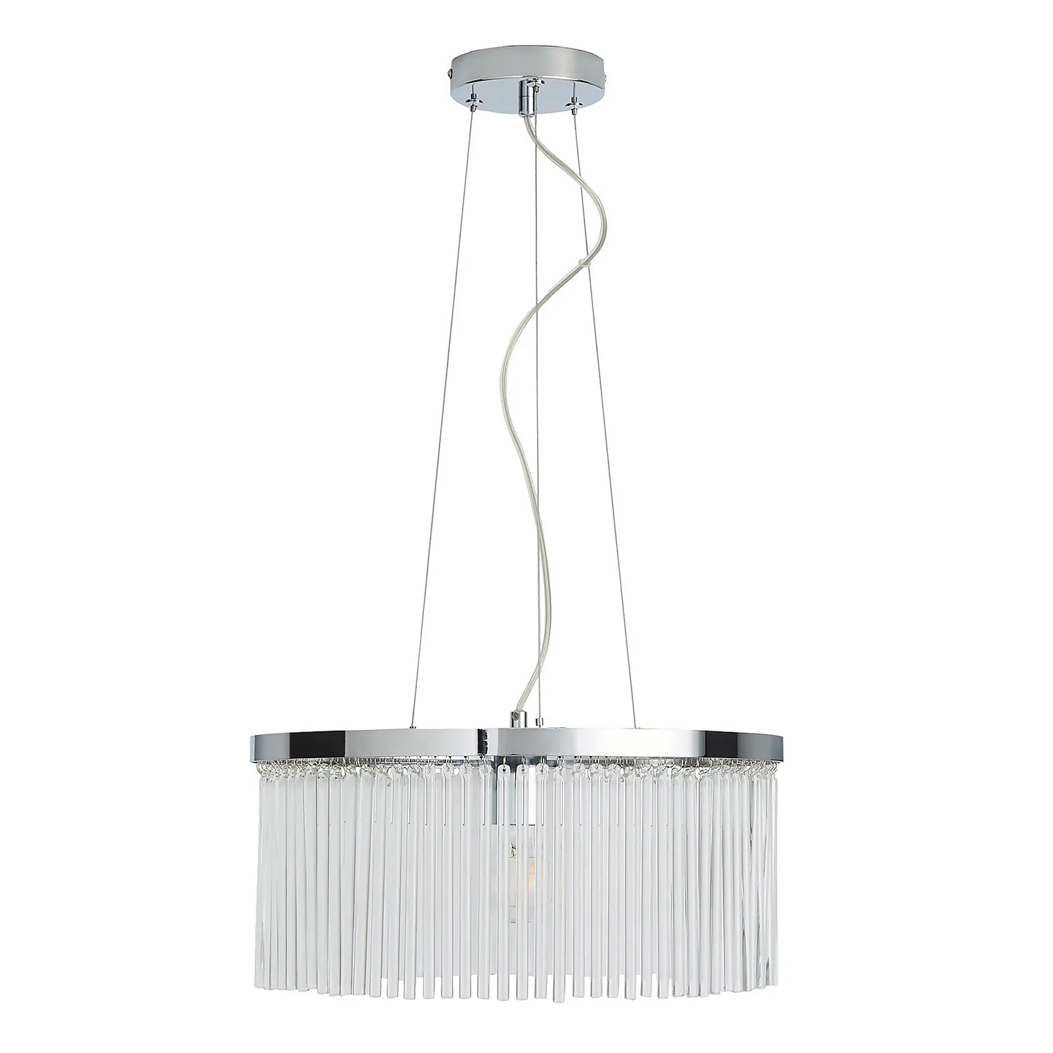 Highgate Single Tier Pendant Light - Chrome 5 Highgate Single Tier Pendant Light - Chrome - Image 3