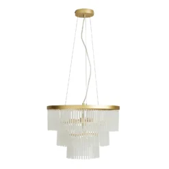 Highgate 3 Tier Pendant Light - Brass 8 Highgate 3 Tier Pendant Light - Brass -Chic Lighting Store 13529602 1394945396319325
