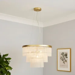 Highgate 3 Tier Pendant Light - Brass