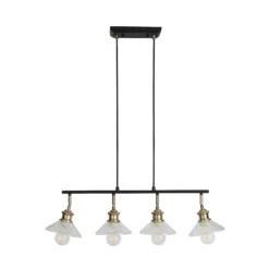 Edale 4 Light Diner Bar Pendant 8 Edale 4 Light Diner Bar Pendant -Chic Lighting Store 13529612 2434945395852546