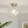 Amy Glass Flush Ceiling Light 2 Amy Glass Flush Ceiling Light -Chic Lighting Store 13529618 1184945395733251