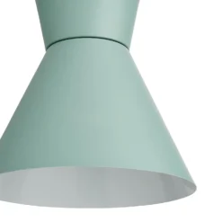Tromso Nordic Metal Easy Fit Shade - Sage 9 Tromso Nordic Metal Easy Fit Shade - Sage -Chic Lighting Store 13529619 1994945396134465