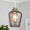 Adore Glass Easy Fit Shade - Smoked 1 Adore Glass Easy Fit Shade - Smoked -Chic Lighting Store 13529624 1424945396933035