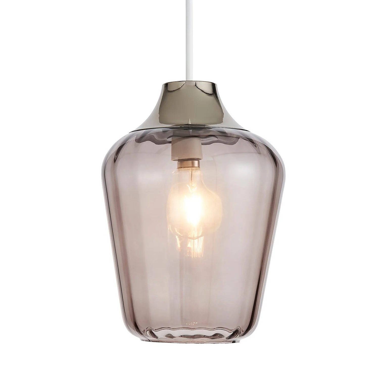 Adore Glass Easy Fit Shade - Smoked 4 Adore Glass Easy Fit Shade - Smoked - Image 2