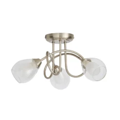 Altrincham 3 Light Flush Ceiling Fitting 9 Altrincham 3 Light Flush Ceiling Fitting -Chic Lighting Store 13529627 4734945396529229