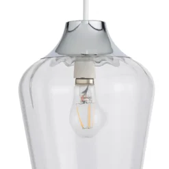 Adore Glass Easy Fit Shade - Clear -Chic Lighting Store 13529629 1104945395658575