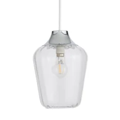 Adore Glass Easy Fit Shade - Clear -Chic Lighting Store 13529629 9554945395591249