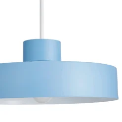 Oslo Nordic Metal Easy Fit Shade - Blue 9 Oslo Nordic Metal Easy Fit Shade - Blue -Chic Lighting Store 13529633 1444945395623196