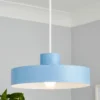 Oslo Nordic Metal Easy Fit Shade - Blue -Chic Lighting Store 13529633 8404945395451521