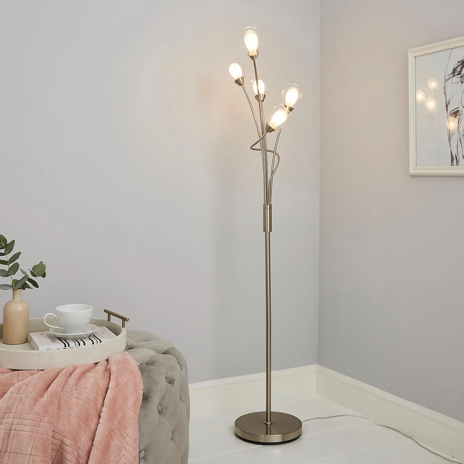 Altrincham 5 Light Floor Lamp 3 Altrincham 5 Light Floor Lamp