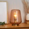 Adore Glass Table Lamp - Amber -Chic Lighting Store 13529635 9894945396177632