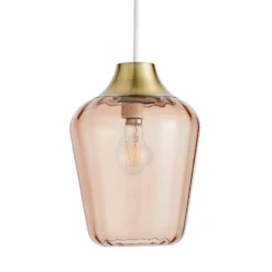 Adore Glass Easy Fit Shade - Amber -Chic Lighting Store 13529636 1844945396351491