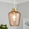 Adore Glass Easy Fit Shade - Amber 2 Adore Glass Easy Fit Shade - Amber -Chic Lighting Store 13529636 3834945396212822