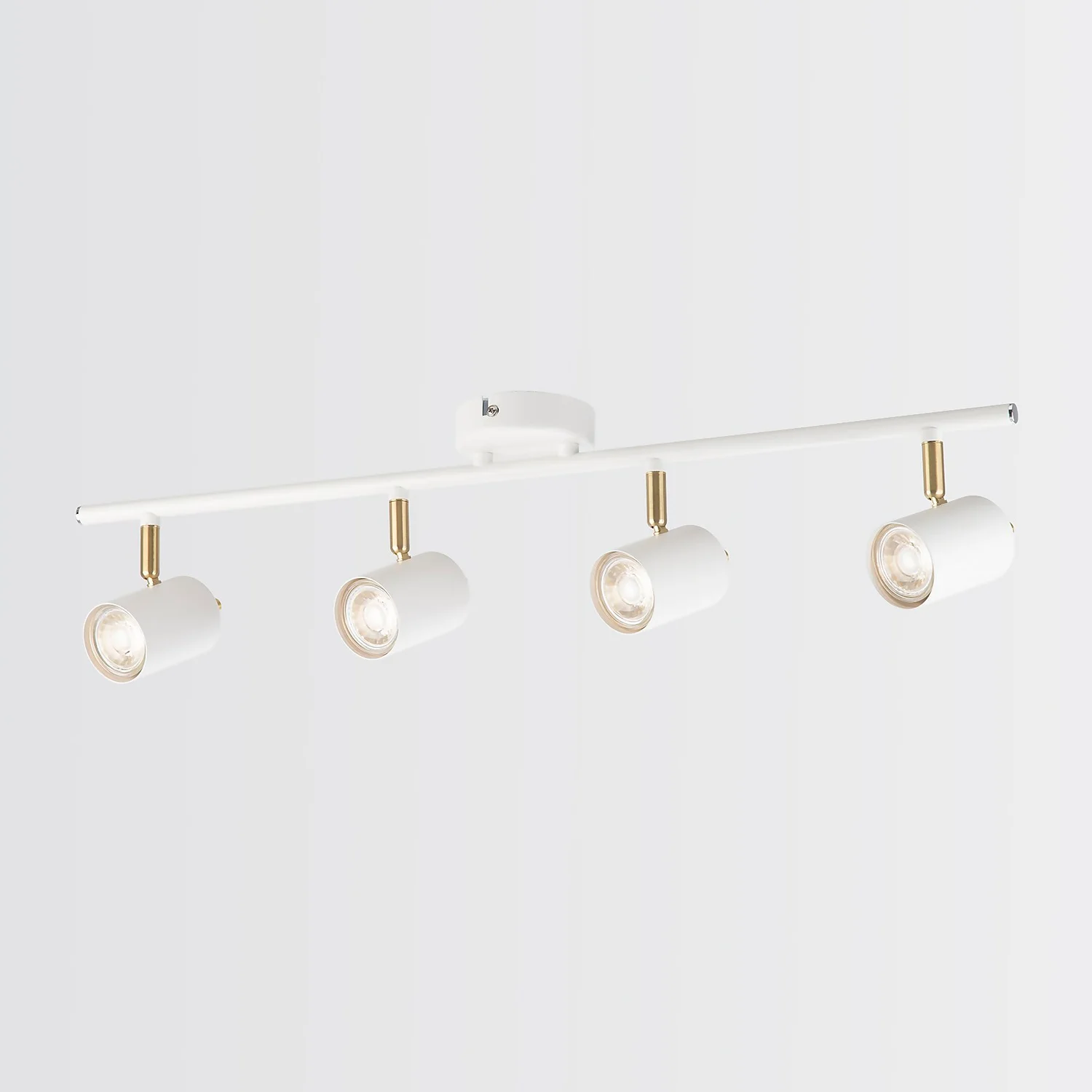 Thorpe 4 Lamp Spotlight Bar - White 3 Thorpe 4 Lamp Spotlight Bar - White