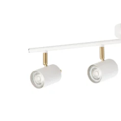 Thorpe 4 Lamp Spotlight Bar - White 10 Thorpe 4 Lamp Spotlight Bar - White -Chic Lighting Store 13624099 3794927765807038