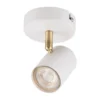 Thorpe Single Spotlight - White -Chic Lighting Store 13625532 6844928056229637