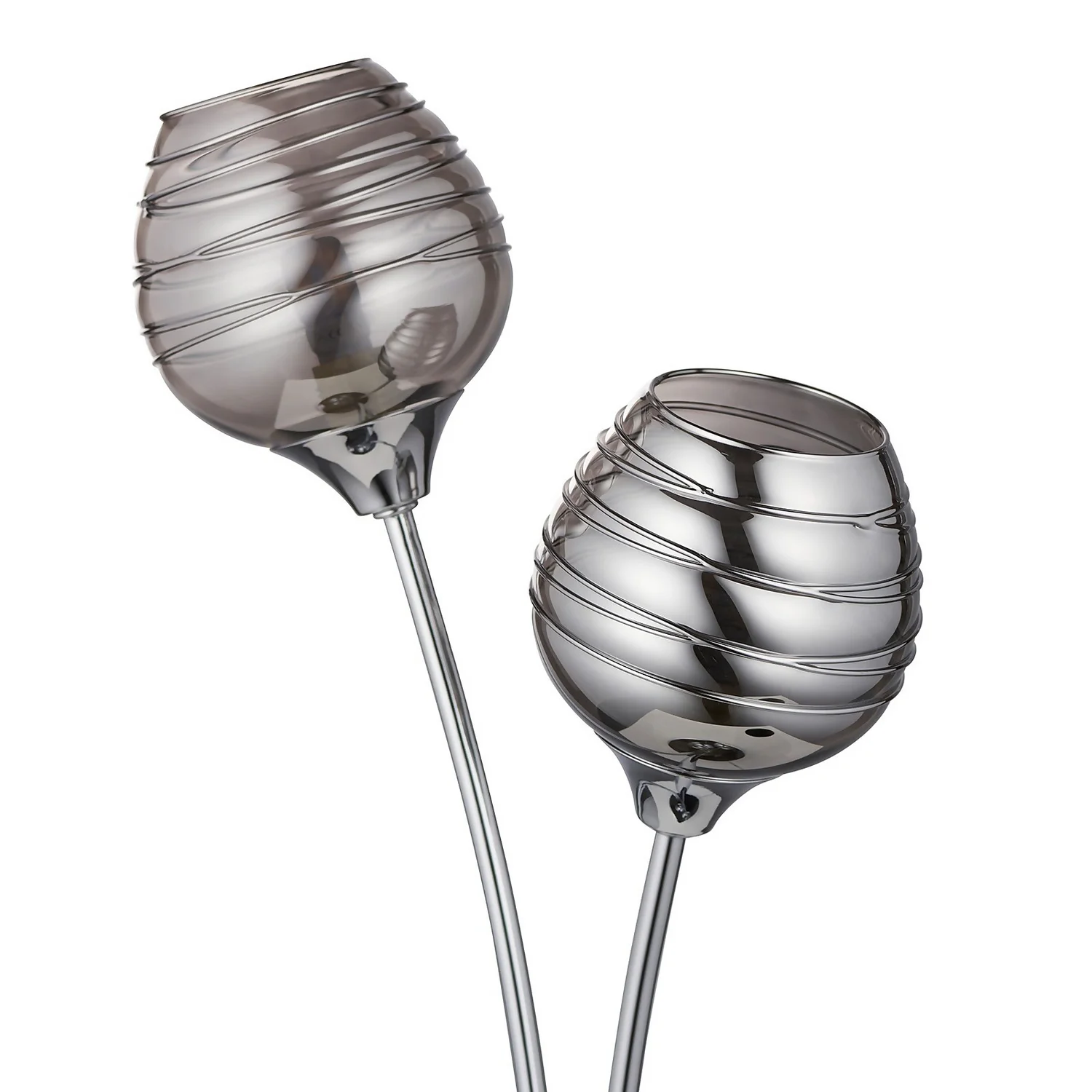 Marple Table Lamp - Chrome & Smoke 7 Marple Table Lamp - Chrome & Smoke - Image 5