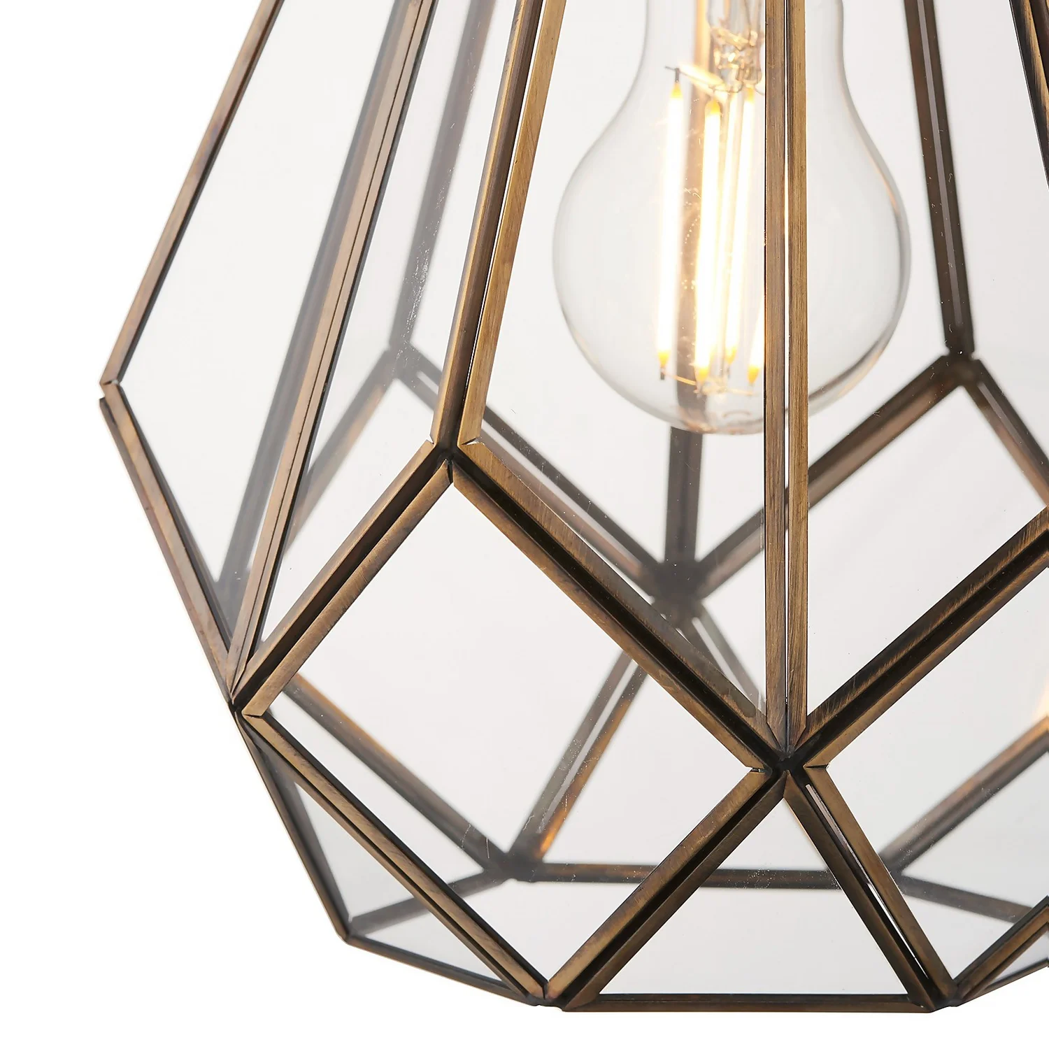 Polly Pendant Light - Antique Brass 7 Polly Pendant Light - Antique Brass - Image 5