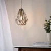 Polly Pendant Light - Antique Brass 2 Polly Pendant Light - Antique Brass -Chic Lighting Store 13645378 1654942855178565