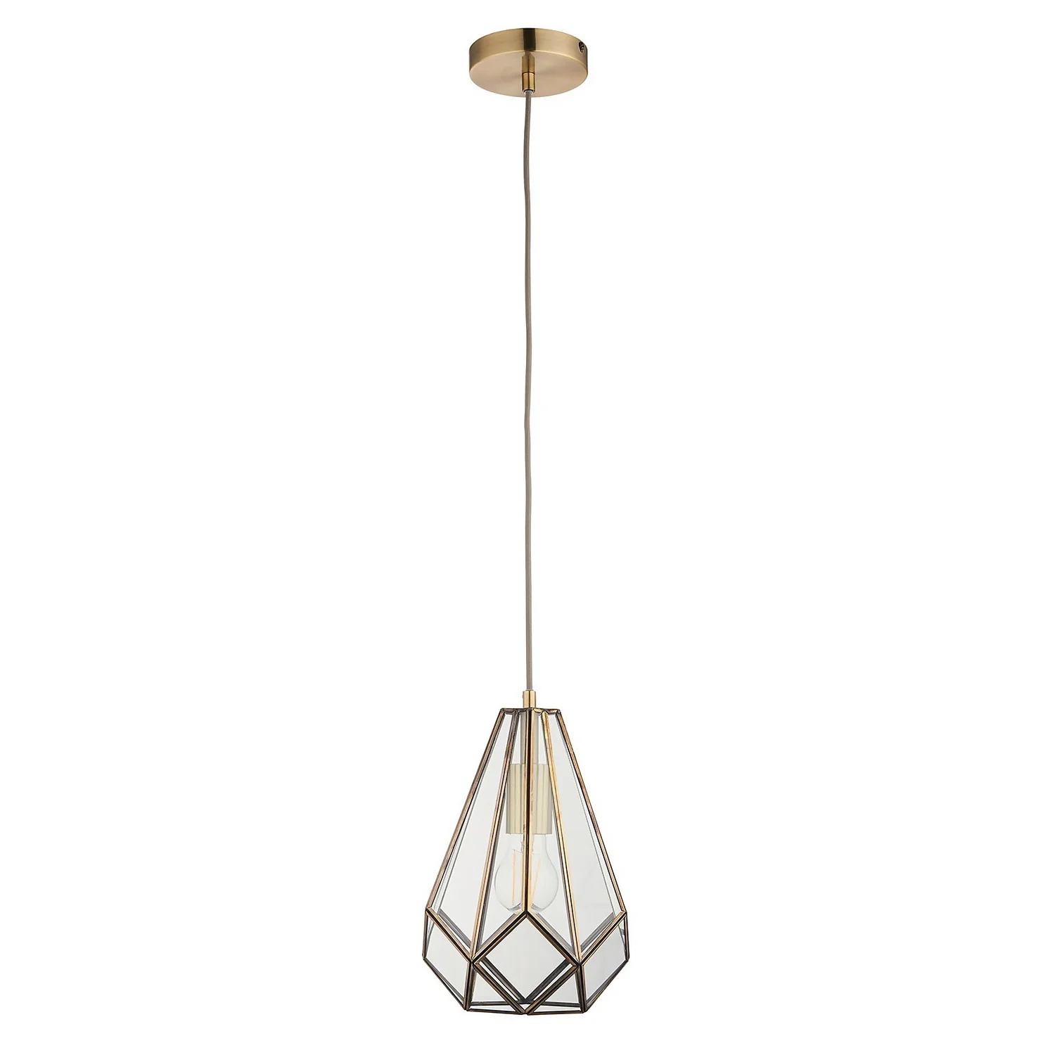 Polly Pendant Light - Antique Brass 6 Polly Pendant Light - Antique Brass - Image 4