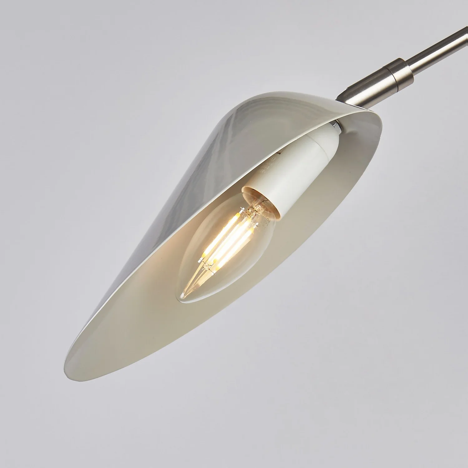 Laila 3 Light Semi-Flush Ceiling Light - Stone 6 Laila 3 Light Semi-Flush Ceiling Light - Stone - Image 4