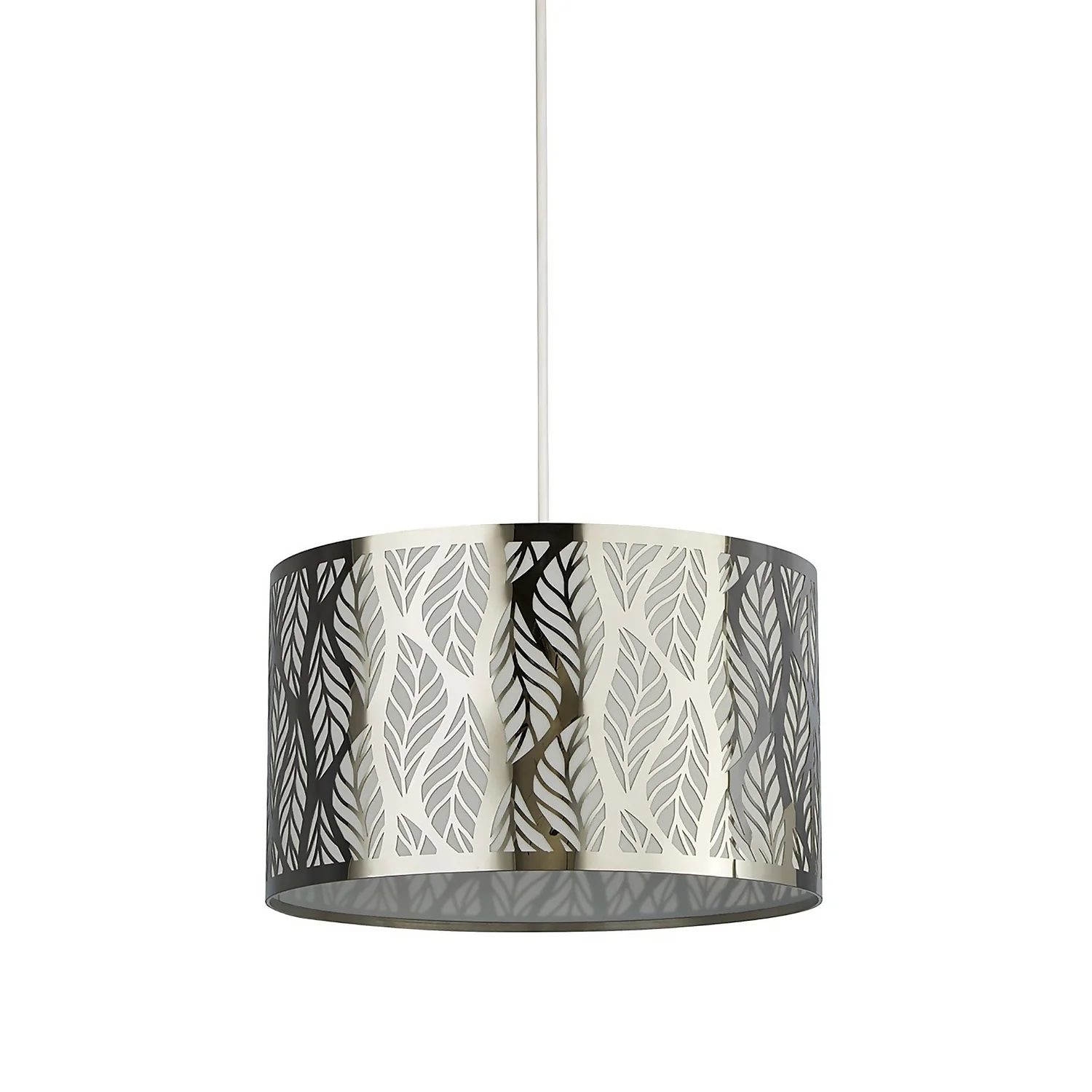 Serena Easy Fit Lamp Shade - Chrome 5 Serena Easy Fit Lamp Shade - Chrome - Image 3