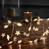 180 LED Star Silver Copper Wire Cluster Christmas Lights - Warm White -Chic Lighting Store 13727339 6314982489532387