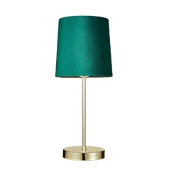 Paris Velvet Table Lamp - Emerald 7 Paris Velvet Table Lamp - Emerald -Chic Lighting Store 13751361 1374969499100075