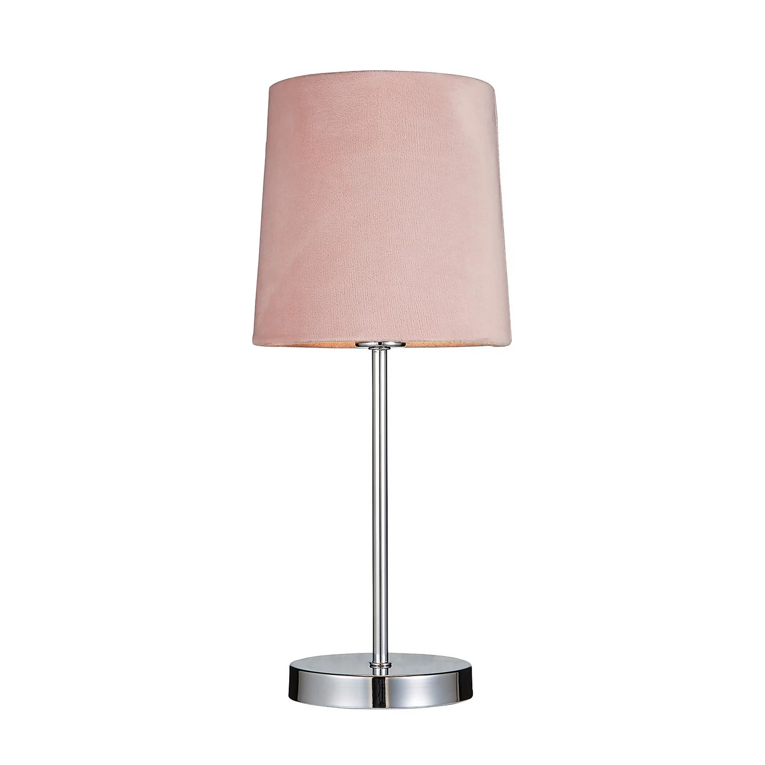 Paris Velvet Table Lamp - Blush 4 Paris Velvet Table Lamp - Blush - Image 2