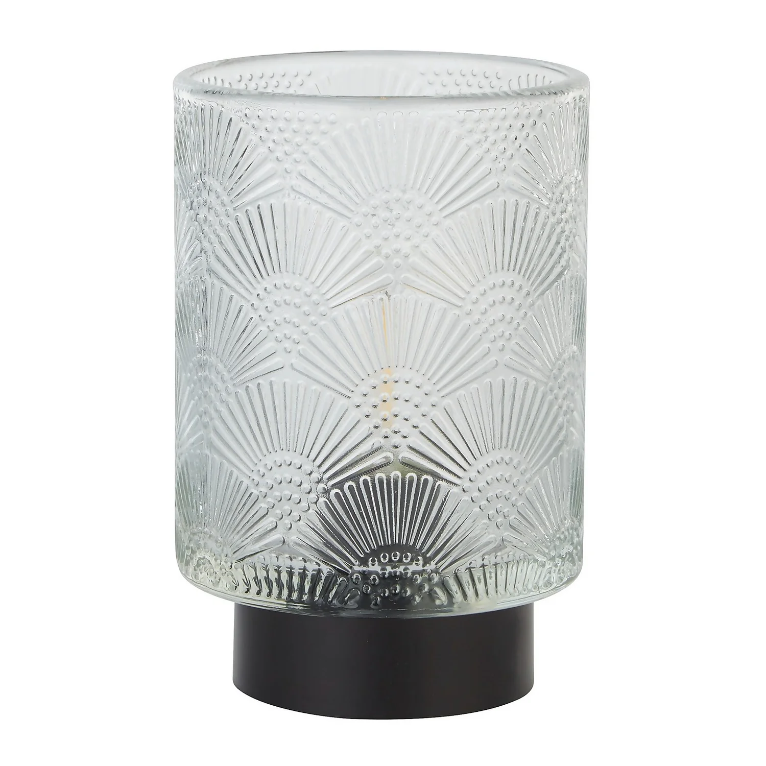 Olivia Battery Powered Table Lamp - Clear 5 Olivia Battery Powered Table Lamp - Clear - Image 3