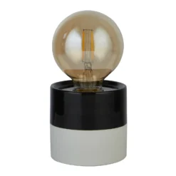 Elle Battery Powered Table Lamp - Black & White 8 Elle Battery Powered Table Lamp - Black & White -Chic Lighting Store 13764009 1674980119844126