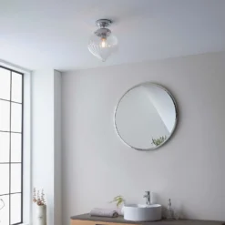 Cheston Bathroom Flush Light - Chrome 15 Cheston Bathroom Flush Light - Chrome -Chic Lighting Store 13794228 8824957104307545