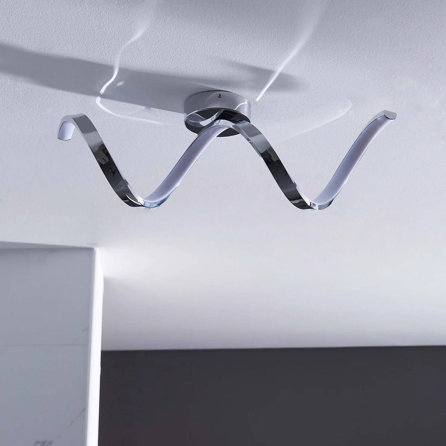 Astral Bathroom Semi Flush Light - Chrome 8 Astral Bathroom Semi Flush Light - Chrome - Image 6