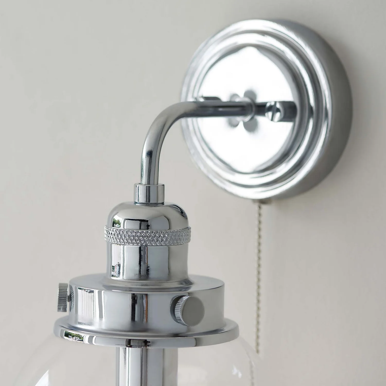 Cheswick Bathroom Wall Light - Chrome 9 Cheswick Bathroom Wall Light - Chrome - Image 7