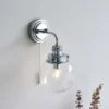 Cheswick Bathroom Wall Light - Chrome 1 Cheswick Bathroom Wall Light - Chrome -Chic Lighting Store 13794235 6484957103860179