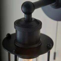 Portmore Bathroom Wall Light - Black -Chic Lighting Store 13794239 2154957105653576