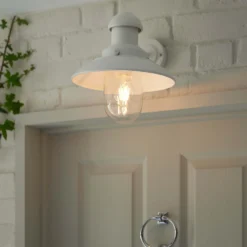 Hereford Outdoor Wall Light - White 13 Hereford Outdoor Wall Light - White -Chic Lighting Store 13794244 1064957104393801