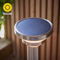 Halton 80cm Photocell & PIR Solar Outdoor Floor Light - Stainless Steel 16 Halton 80cm Photocell & PIR Solar Outdoor Floor Light - Stainless Steel -Chic Lighting Store 13794247 1534957104360513