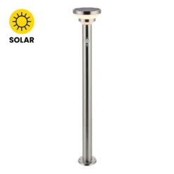 Halton 80cm Photocell & PIR Solar Outdoor Floor Light - Stainless Steel 11 Halton 80cm Photocell & PIR Solar Outdoor Floor Light - Stainless Steel -Chic Lighting Store 13794247 6704957103991195