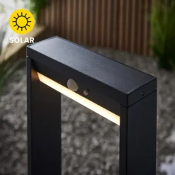Dannah 50cm Photocell & PIR Solar Outdoor Floor Light - Black 16 Dannah 50cm Photocell & PIR Solar Outdoor Floor Light - Black -Chic Lighting Store 13794248 2014957105815417