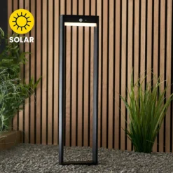 Dannah 80cm Photocell & PIR Solar Outdoor Floor Light - Black 13 Dannah 80cm Photocell & PIR Solar Outdoor Floor Light - Black -Chic Lighting Store 13794250 9124957104651216